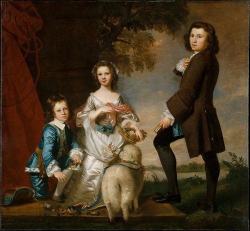 Thomas and Martha Neate and tutor Mr. Needham  1748   by Sir Joshua Reynolds   1723-1792  The Metropolitan Museum of Art  New York  NY 2986.264.5